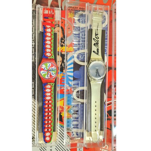 Swatch watch CINEMA SET 100 Years of Cinema 1995 Specials Limited edition NOS - Picture 3 of 11